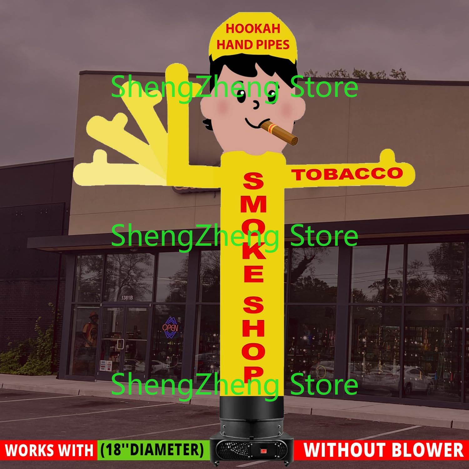 Vaping Store - 1Pcs Boneka Pria Bergetar 8ft untuk