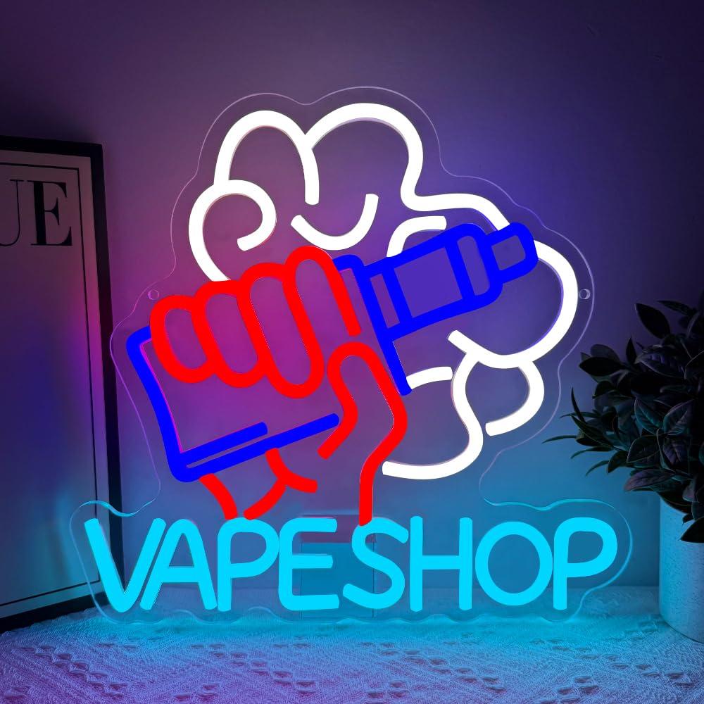 Tanda Neon Toko Vape, Rokok El - Vaping Store ulasan dan harga